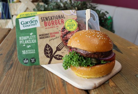 Veggie wächst weiter: Vegan-Burger von Garden Gourmet startet mit "sensationeller" neuer Rezeptur durch